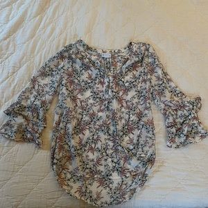 Floral Liz Claiborne Top